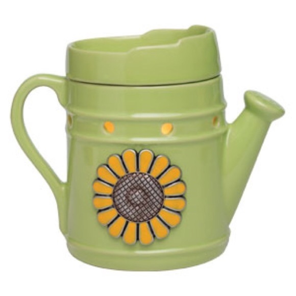 Scentsy Other - Scentsy Green Thumb WITH BONUS, Wax Warmer Watering RETIRED Discountinued